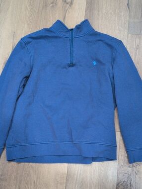 Izod Men's Royal Blue Quarter-Zip Sweater